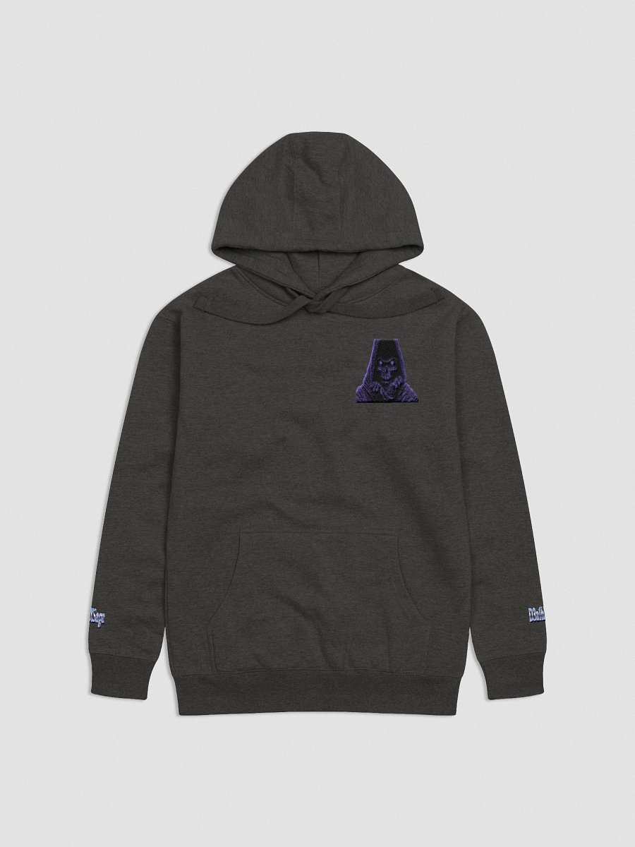 D3a1hXSaga Hoodie – Reaper.exe - Vintage Black Edition product image (1)