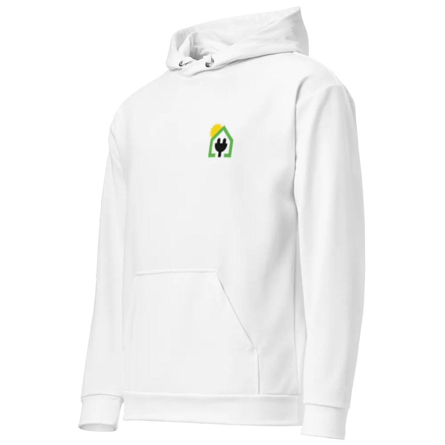 Plug It In Solar High-Quality Recycled Unisex Hoodie product image (2)
