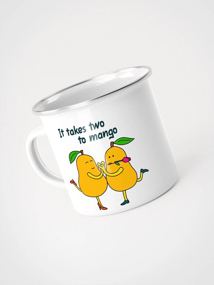 Two to Tango Enamel Mug product image (1)