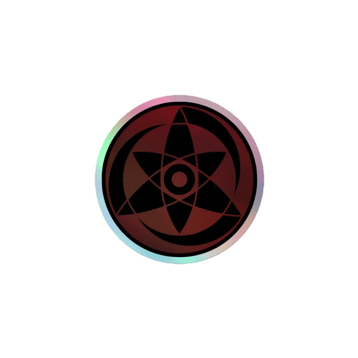 STICKER DEL MANGEKYOU SHARINGANN product image (1)