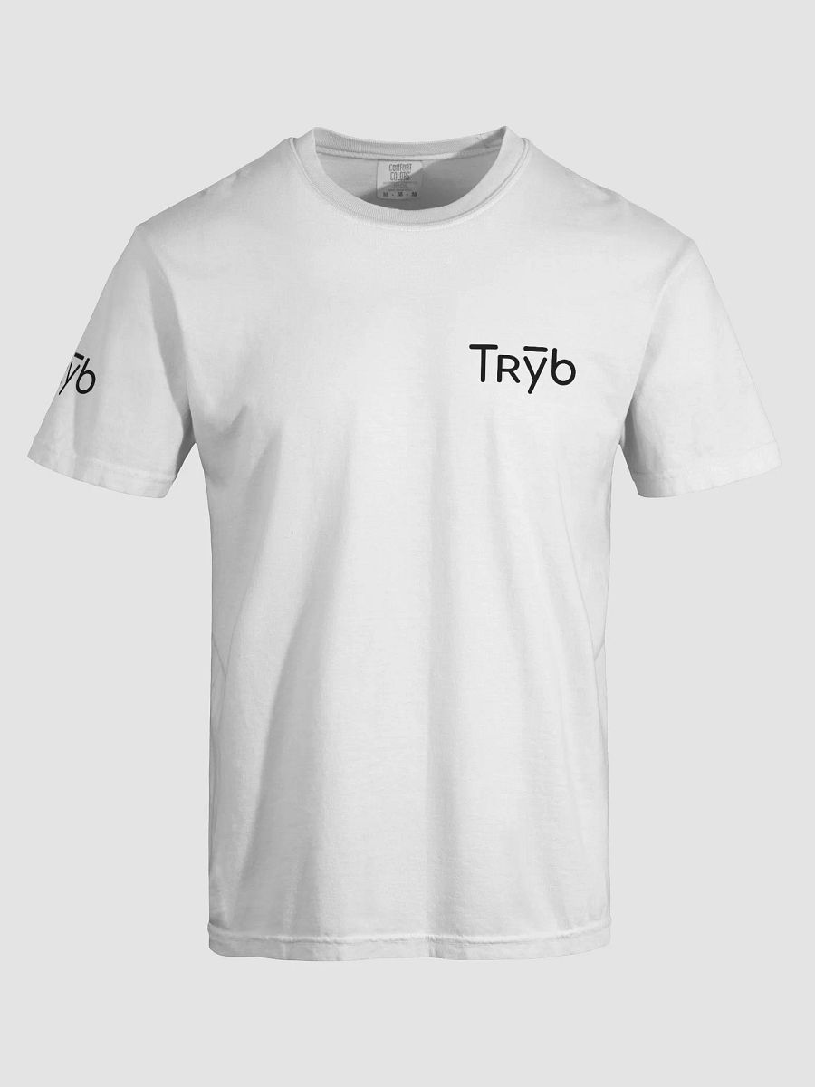Trȳb Tee Basic Wht product image (5)