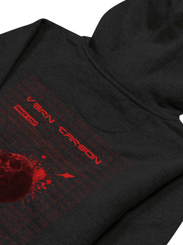 Music To Kill Rich People To - Black UNISEX Hoodie product image (2)