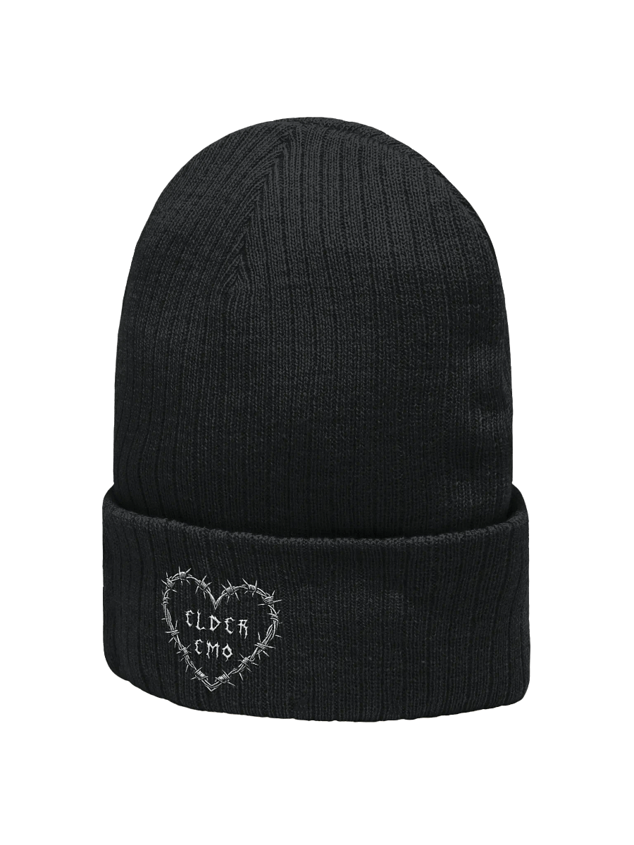 Elder Emo's Unite Barbed Wire Heart Beanie product image (2)