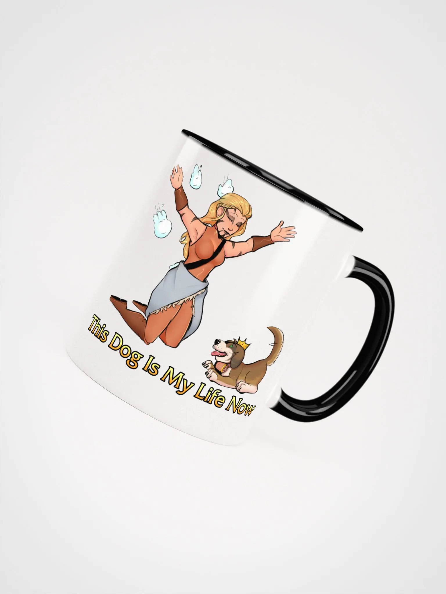 Cursed Edition - This Dog Is My Life Now - Ceramic Mug w/Color product image (4)