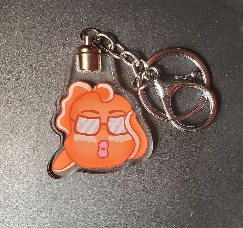 Expert Fish Keychain