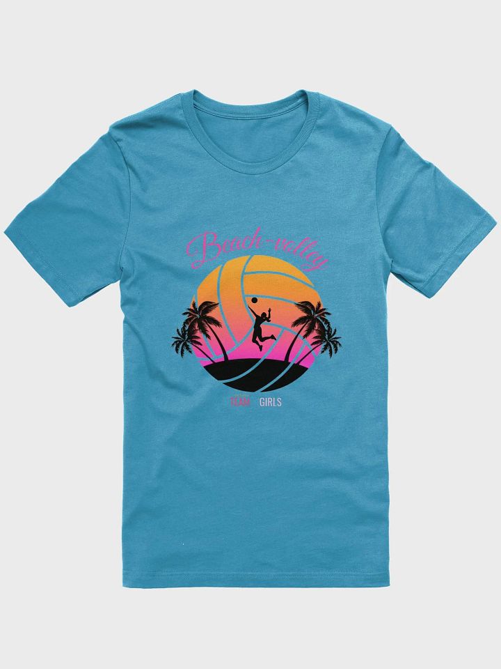 Sunset Spike Beach Volley T-Shirt product image (6)