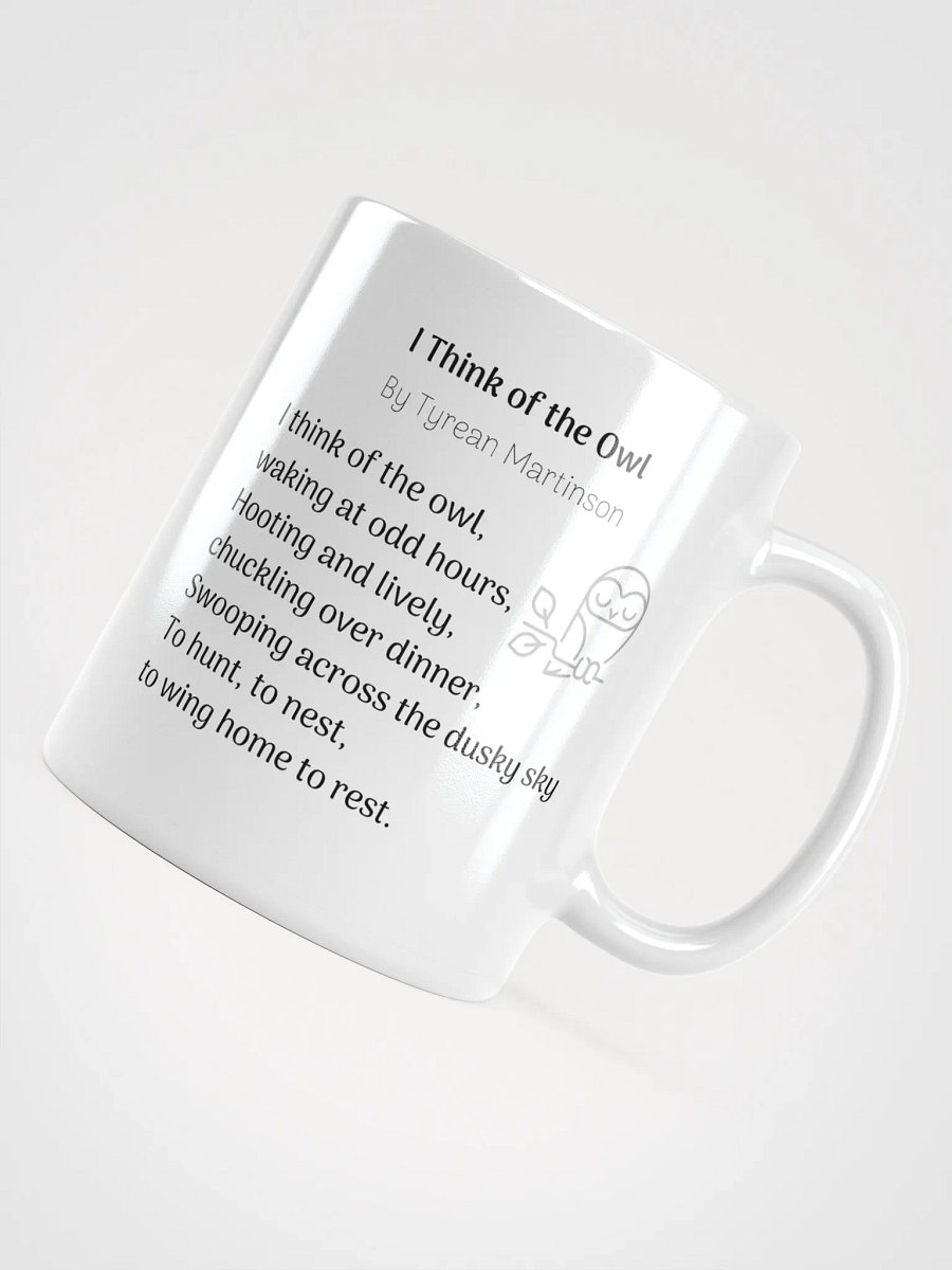 Owl Poetry Mug product image (10)