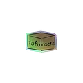 tofurocks sticker - holographic product image (1)