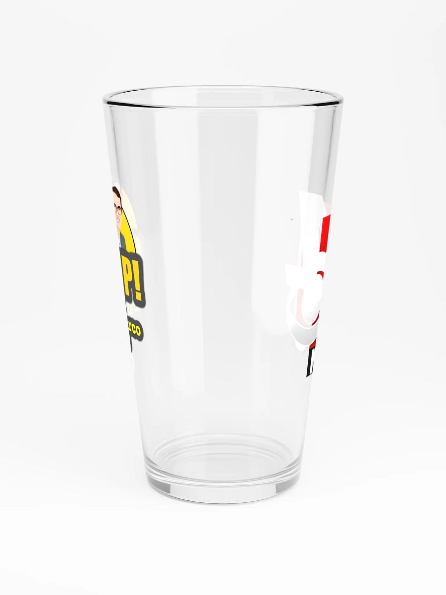 Get Up! With Daisy, Marco & Jim Shaker Pint Glass product image (3)