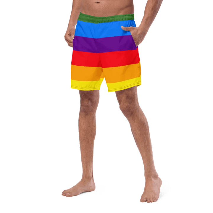 All-Over Print Swim Trunks product image (2)