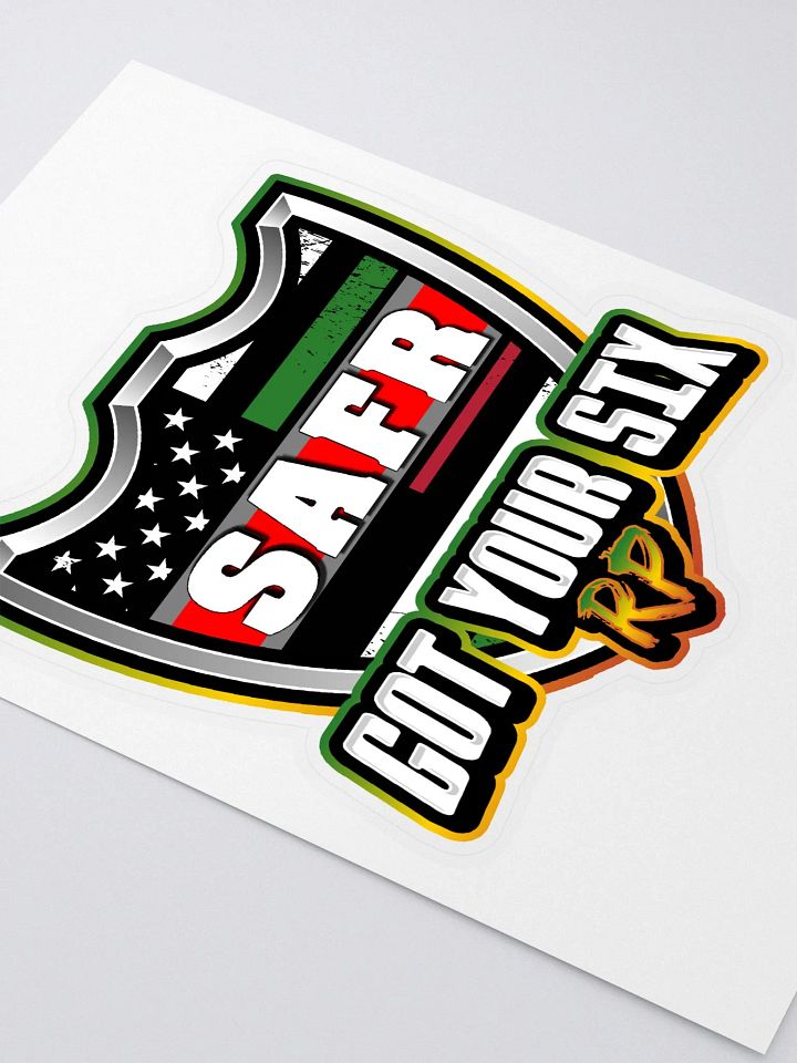 GYSRP SAFR Kiss Cut Sticker product image (2)