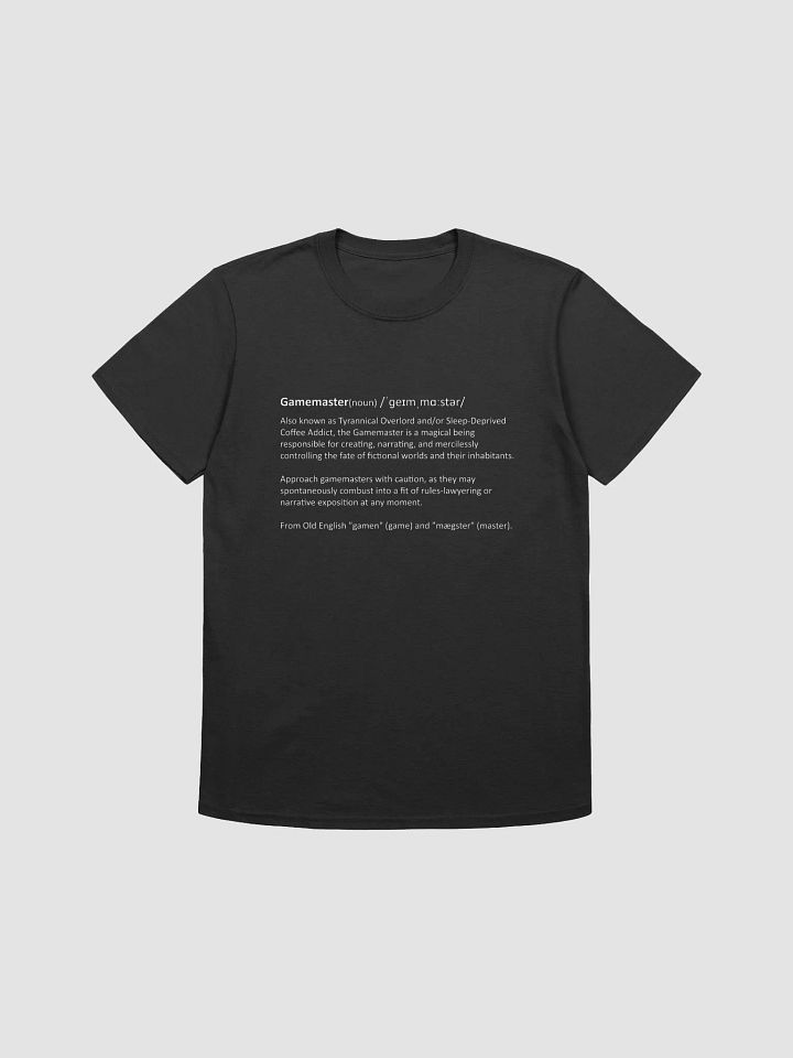 Gamemaster Unisex T-Shirt product image (1)