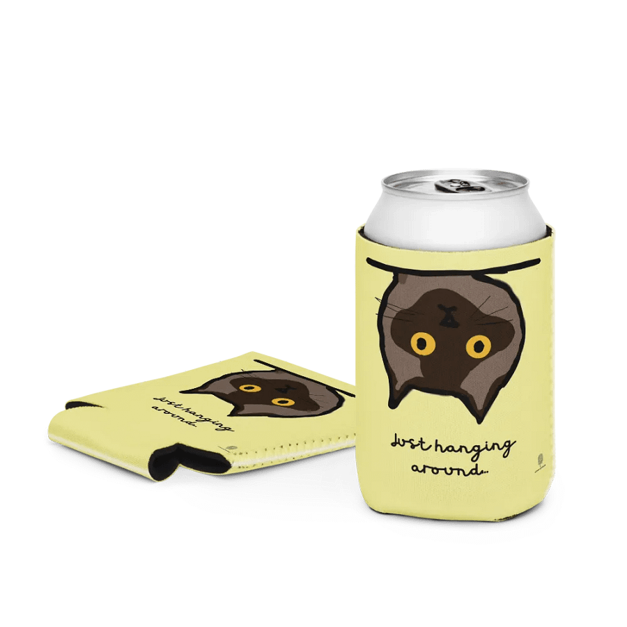Just Hangin' Around Can Cooler Sleeve - Perfect for parties! product image (3)
