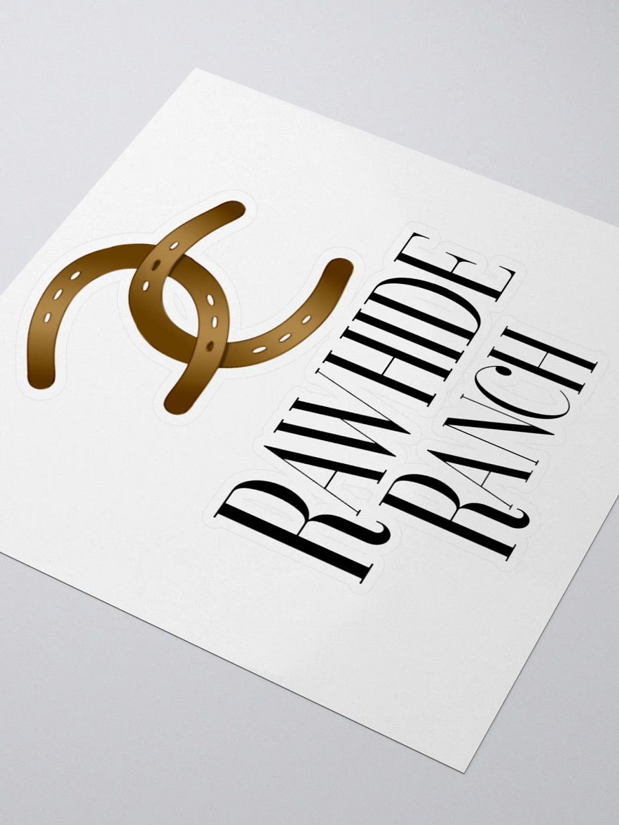 Rawhide Ranch Logo Sticker product image (3)