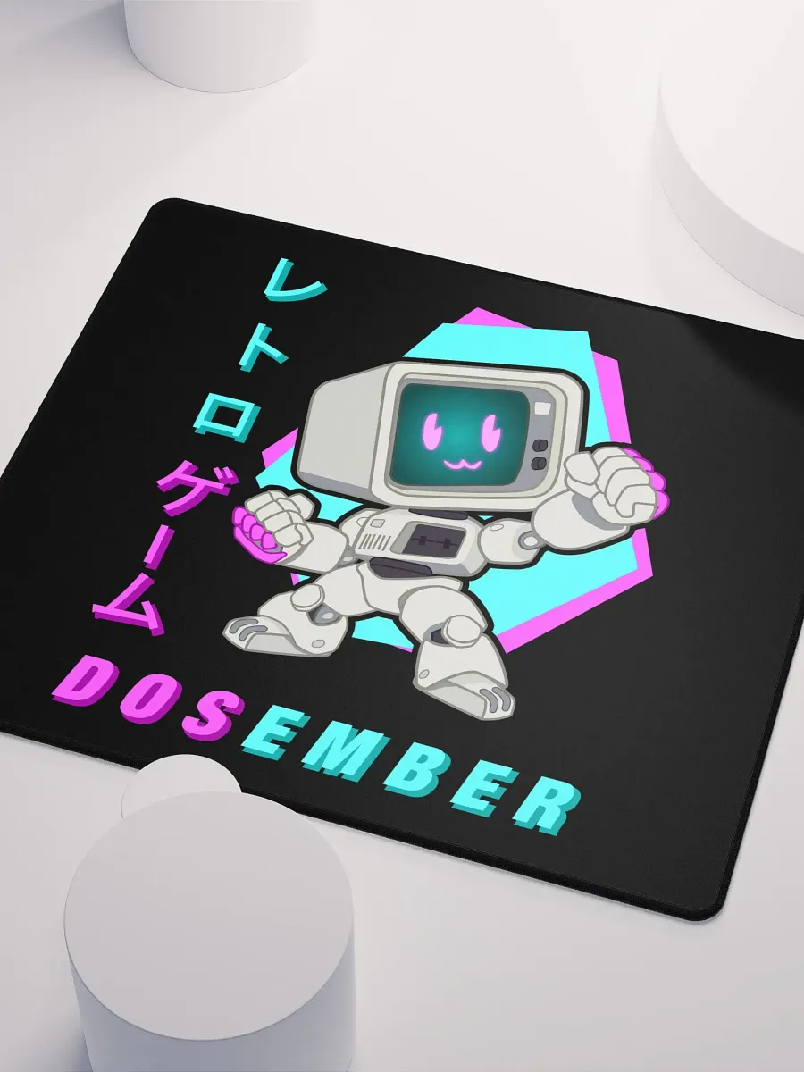 Dosember 2024 Mouse Pad CGA (blue-megenta) product image (3)