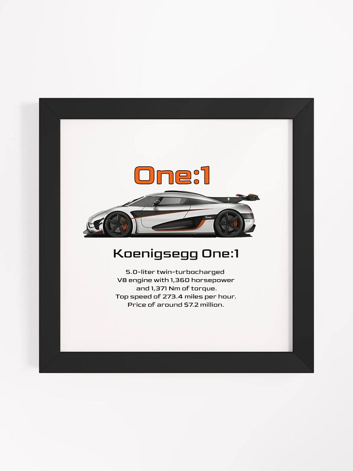 Koenigsegg one:1 picture product image (1)