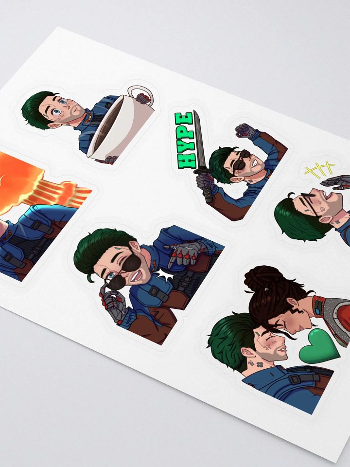 Corey Emotes Sticker Pack product image (2)