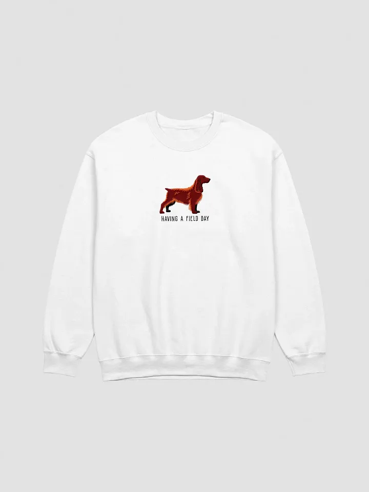Having a Field Day Sweatshirt (Embroidered) of a Field Spaniel(Liver) product image (16)