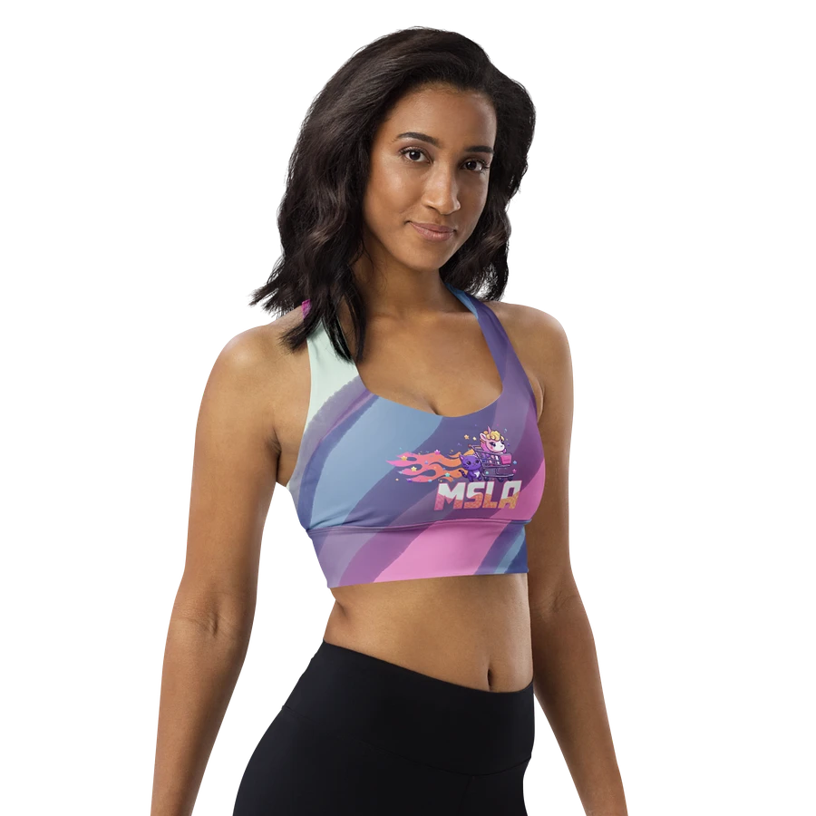 MSLA Sparkles Amigos - Longline Sports Bra product image (23)