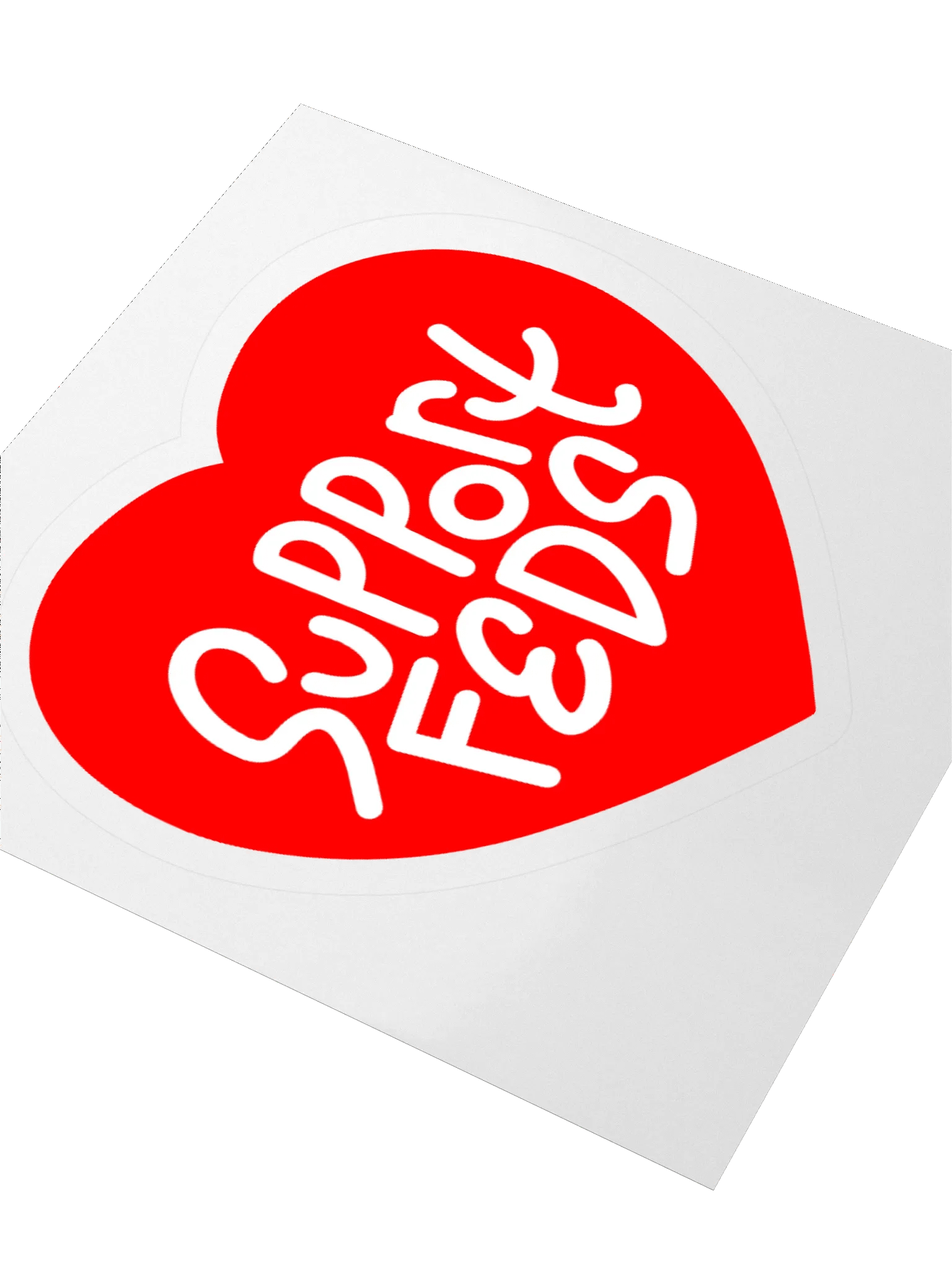 Support Feds Sticker product image (3)