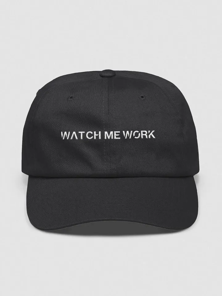 WatchMeWork Signature Dad Hat - Black product image (1)
