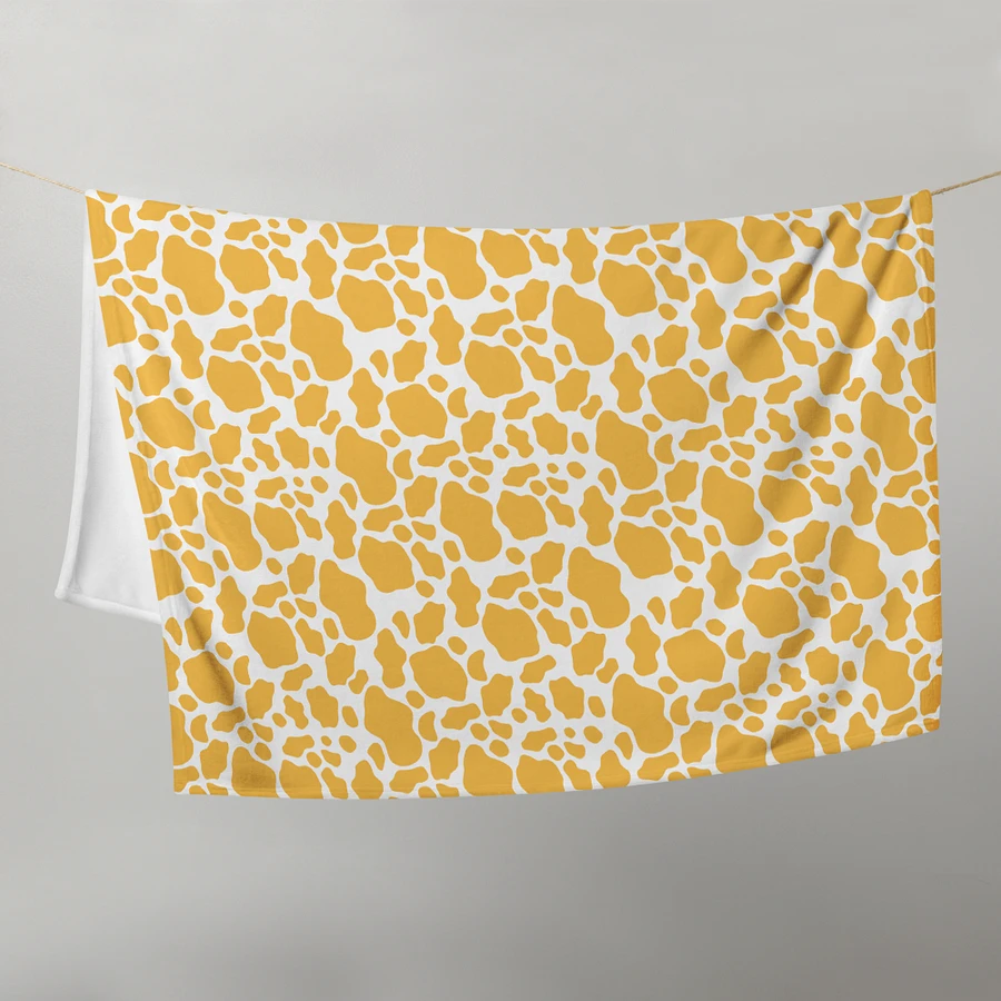 Cow Skin Blanket - Yellow & White product image (14)
