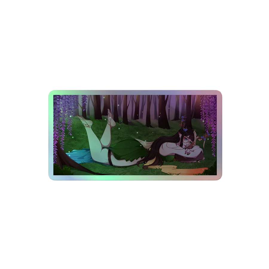 IzzyFaery In The Woods Holographic Sticker product image (1)