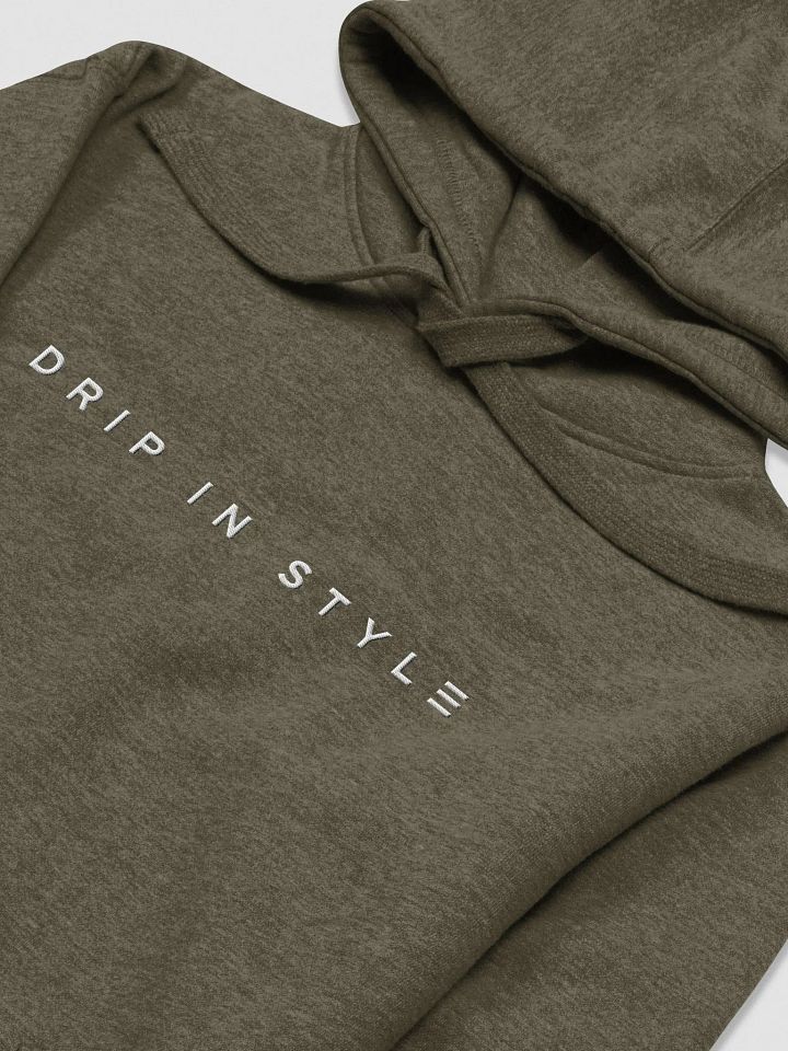 DRIP IN STYLE UNISEX HOODIE - GREEN product image (2)