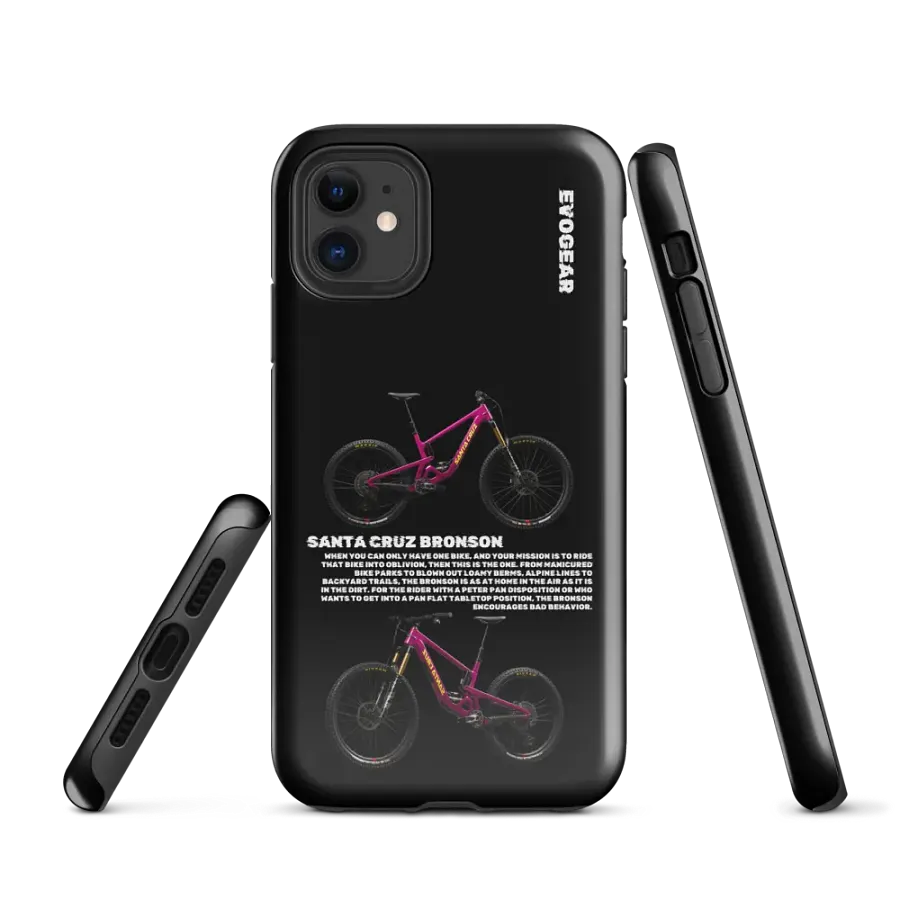 Black Bronson iPhone Case product image (1)