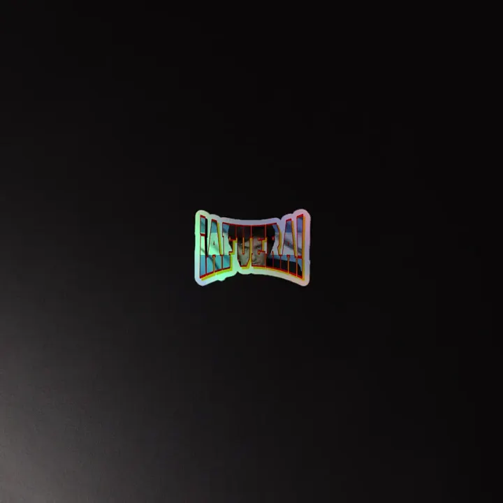¡Afuera! Curve - Holographic Sticker product image (4)