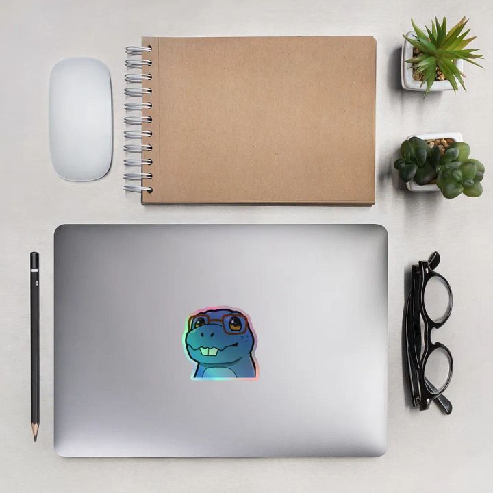 nerd holo sticker product image (2)