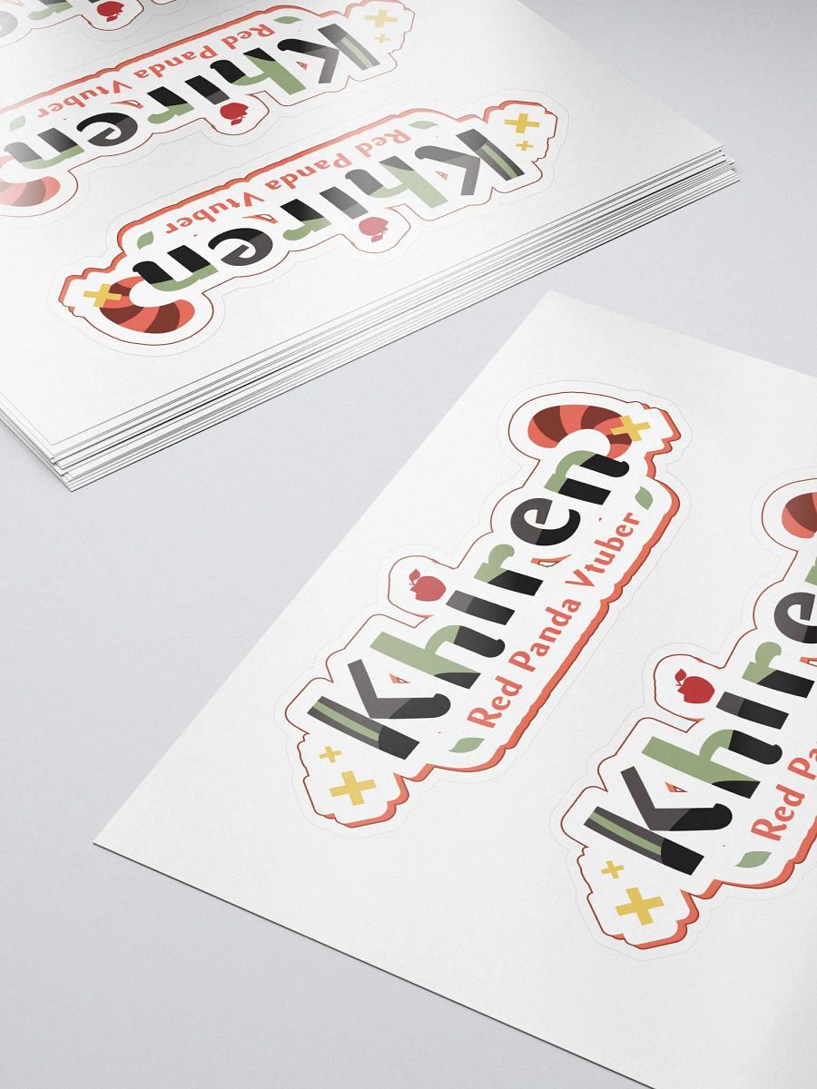 Khiren - Logo Sticker - Set of 3 product image (5)