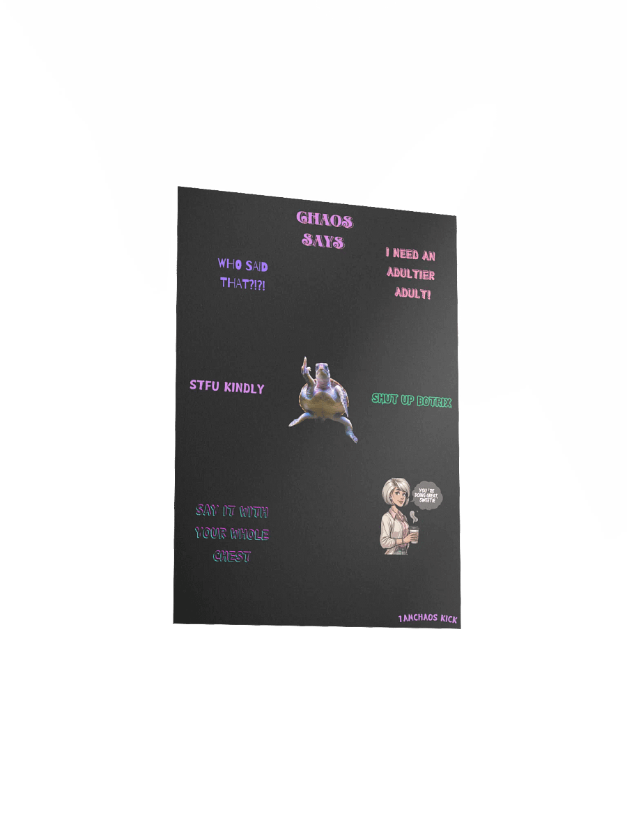 Chaos Chronicles Poster product image (3)