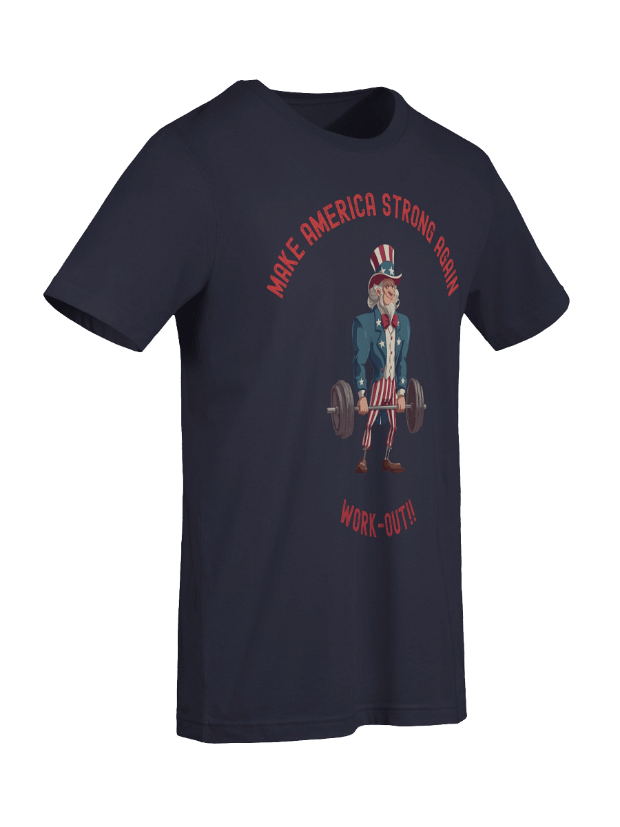 Patriotic Strength Cartoon T-Shirt product image (33)