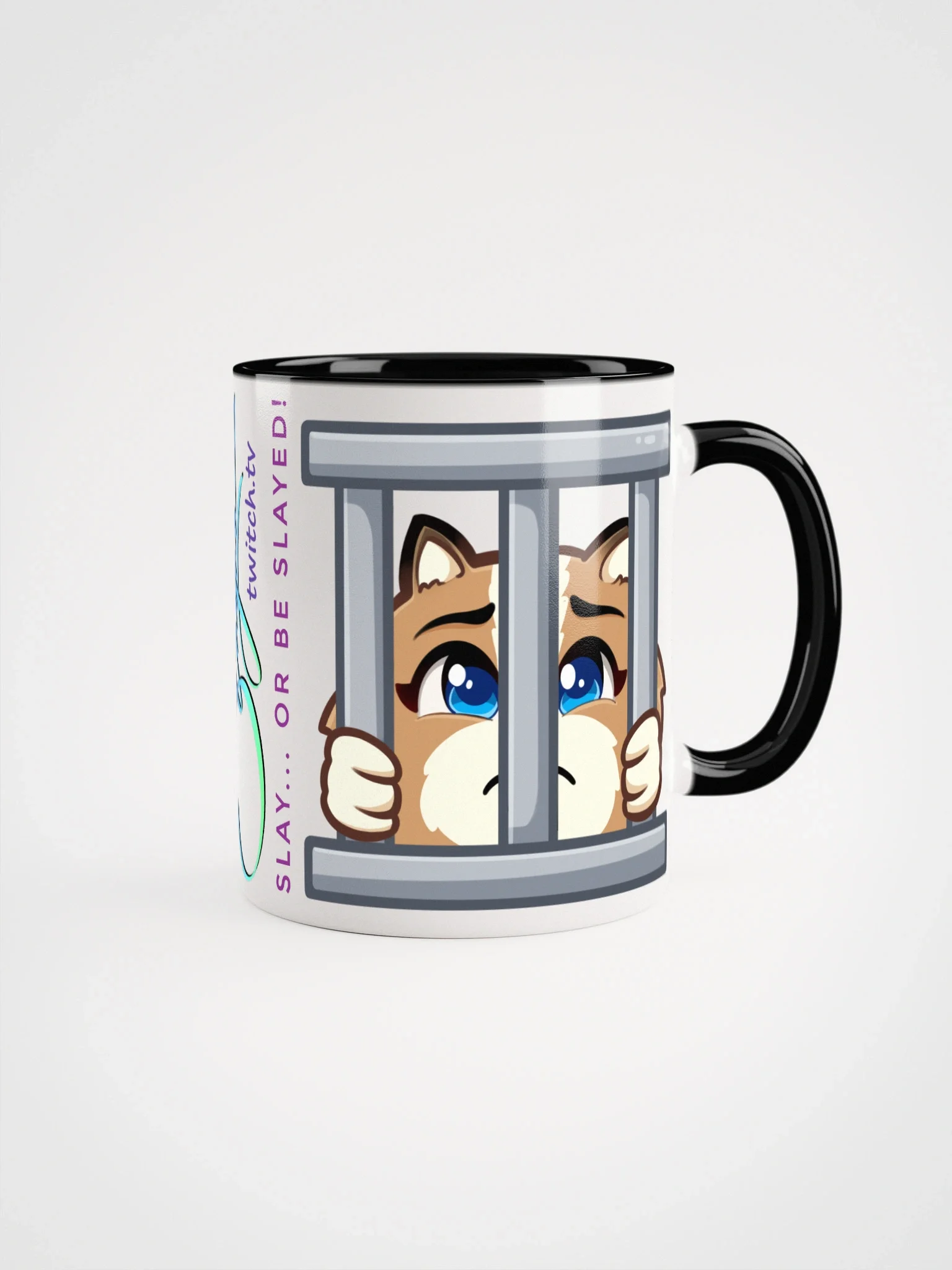 SLAYNA "Halp" 2-Tone 11 oz Mug product image (3)