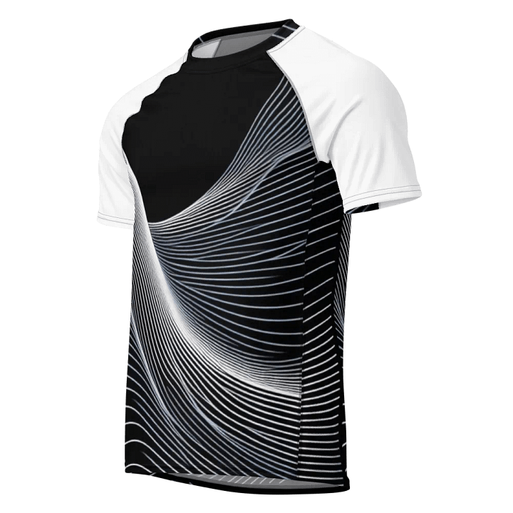 Flow Motion Men's Rash Guard | Ai Design product image (1)