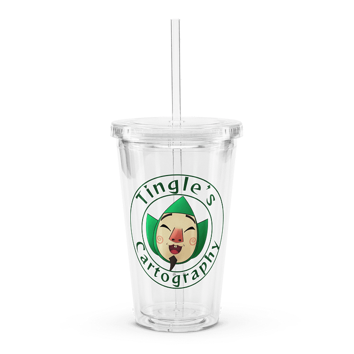 Tingle's Cartography 16oz Plastic Tumbler product image (1)