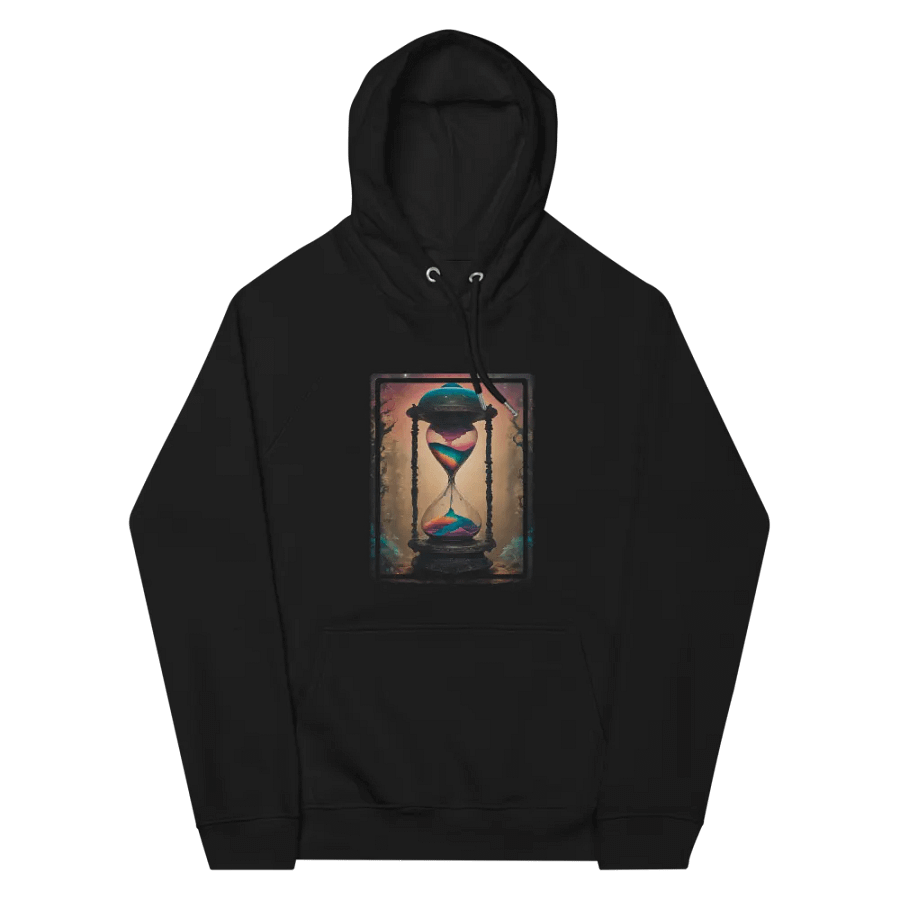 [Memento Mori] Unisex Eco Raglan Hoodie product image (8)