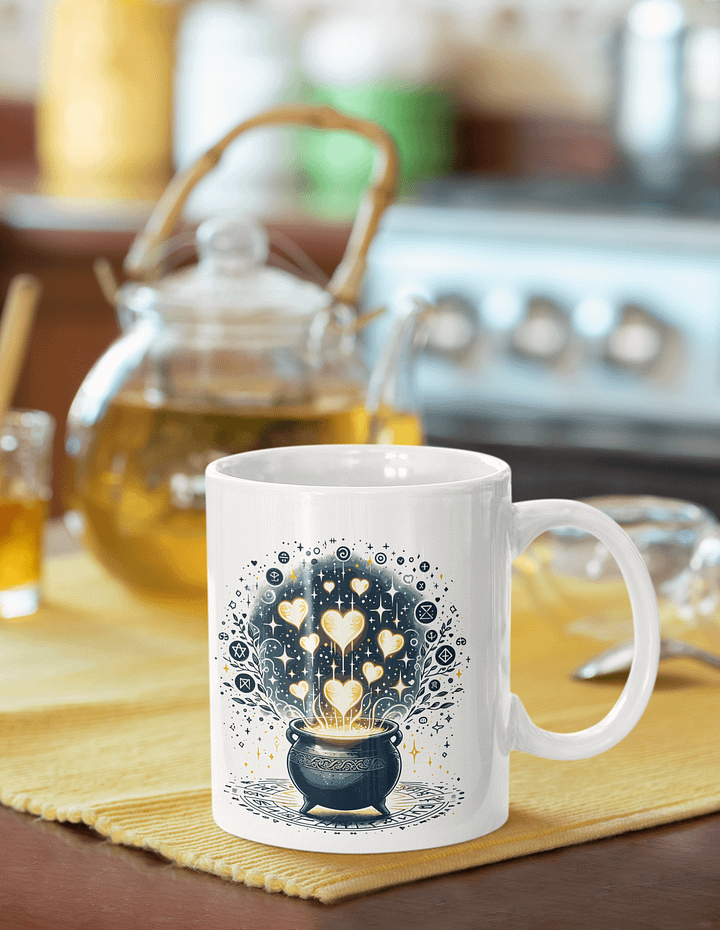 Brew of Hearts - White Mug product image (1)