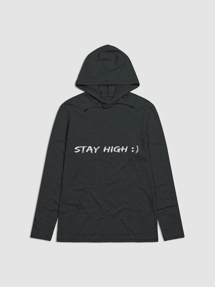 STAY HIGH & (Pot Heads Unite) District Lightweight Hoodie product image (1)