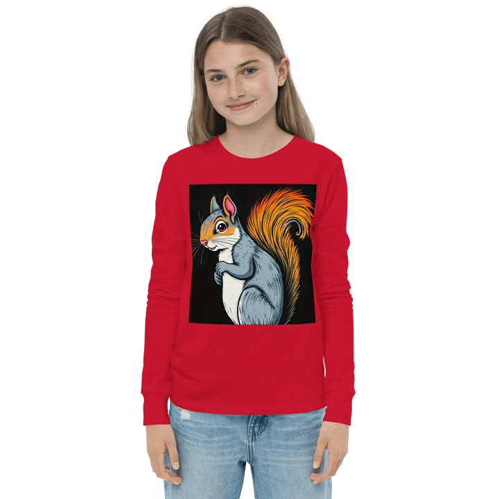 Pooky's Bushy Friend Long Sleeve Tee product image (1)