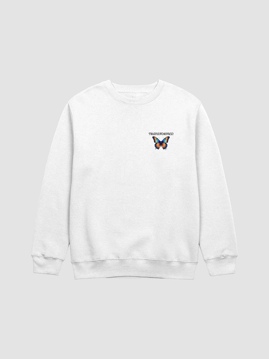 Transformed Butterfly Crewneck (White) product image (1)