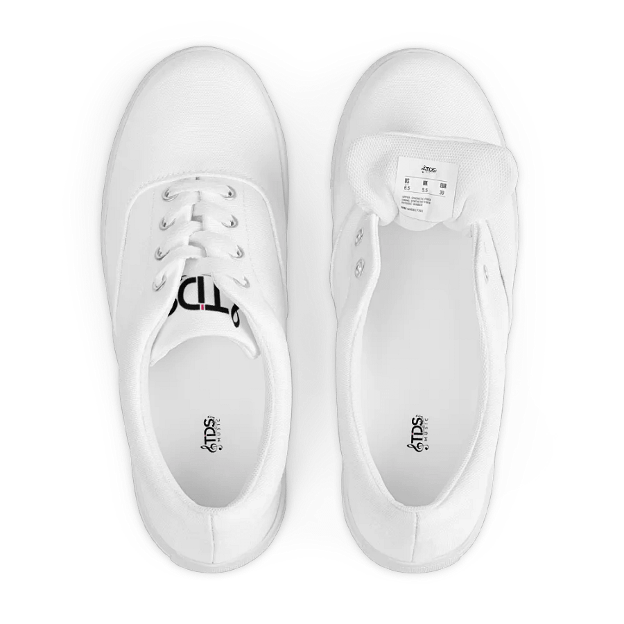 TDS Music Women's White Athletic Shoes: Comfortable Flyknit Sneakers for Everyday Wear product image (6)