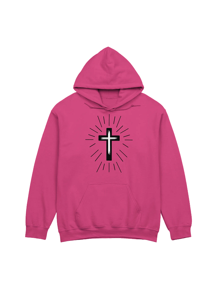 Brushstroke Cross Classic Hoodie product image (1)