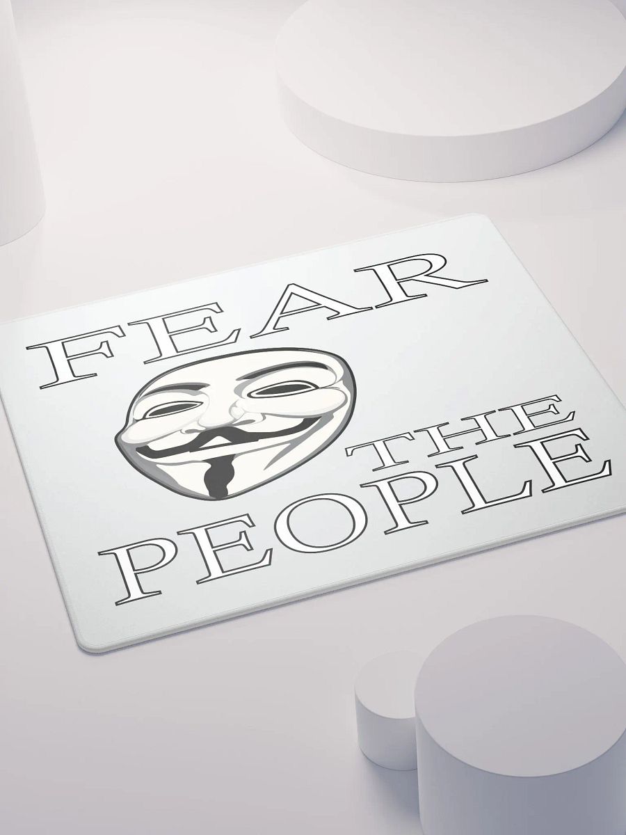 Fear The People - Gaming Mouse Pad product image (4)