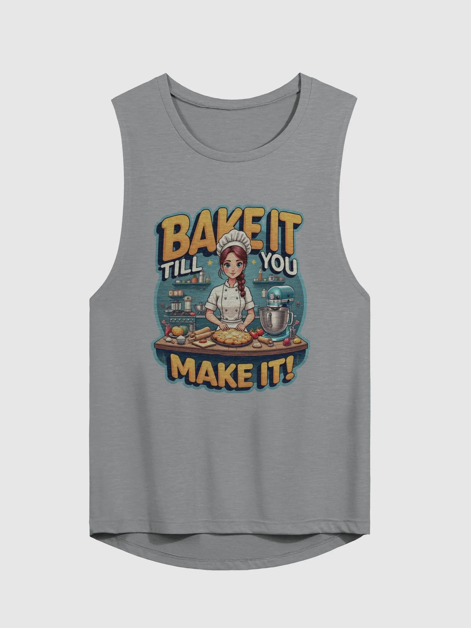 Bake It Till You Make It Chef Muscle Tank product image (2)