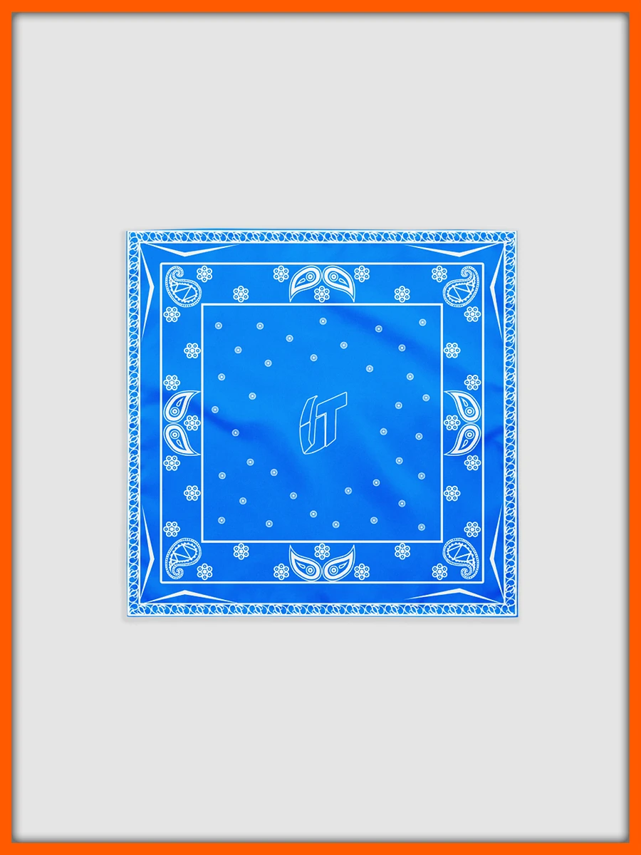 Classic UT Paisley Bandana (Blue) product image (1)