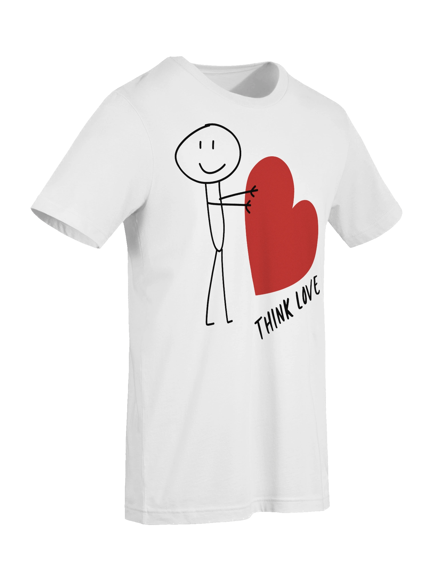 Think Love Supersoft T-Shirt product image (93)