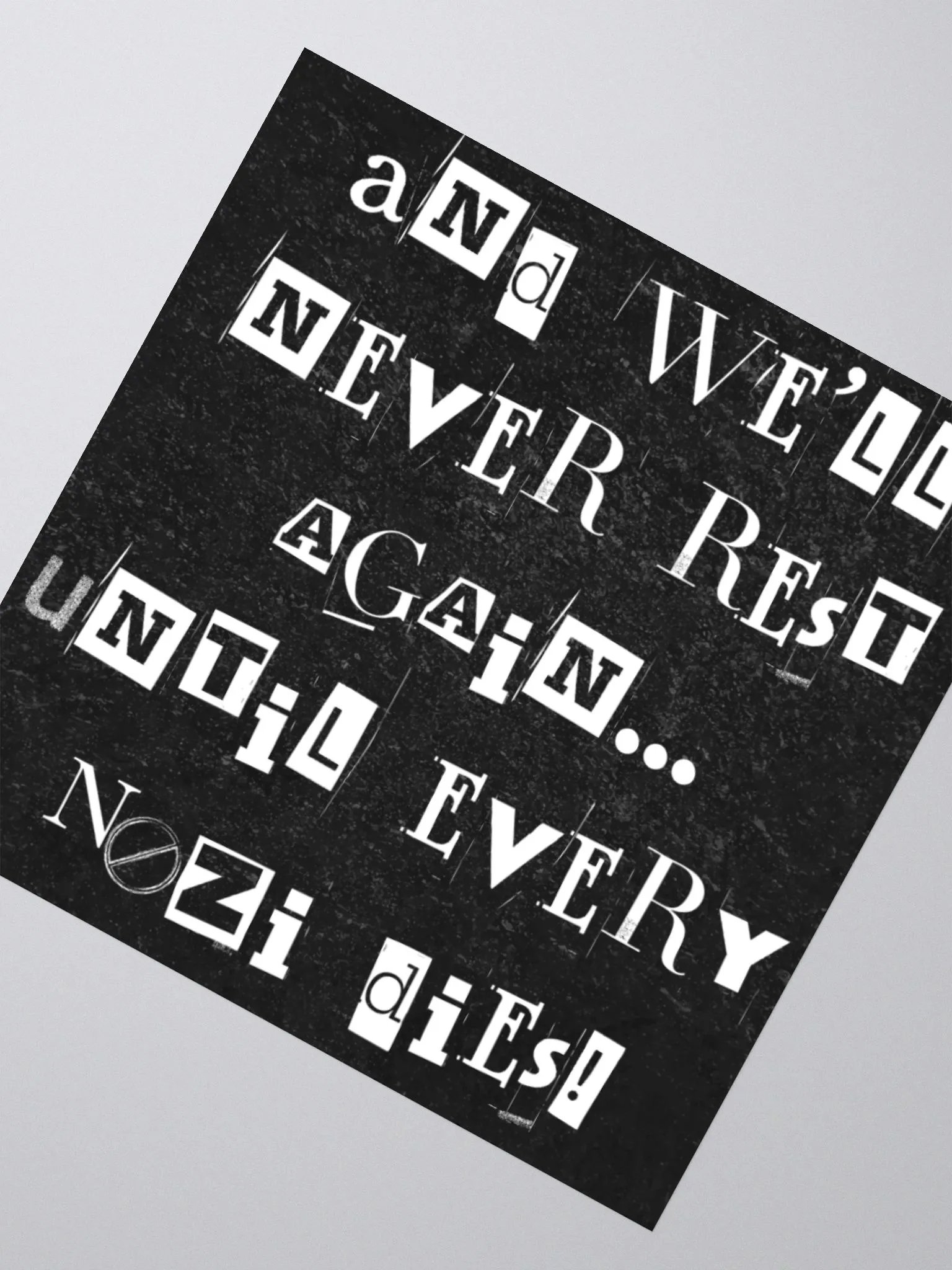 Resist Hate Sticker product image (2)