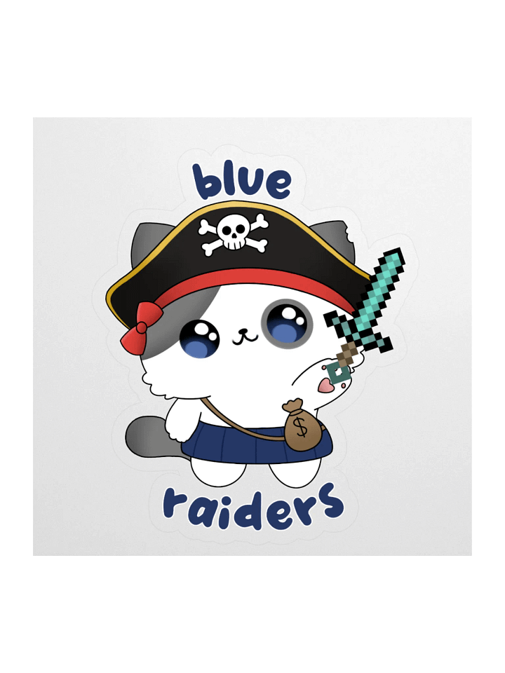 Blue Team logo sticker product image (1)